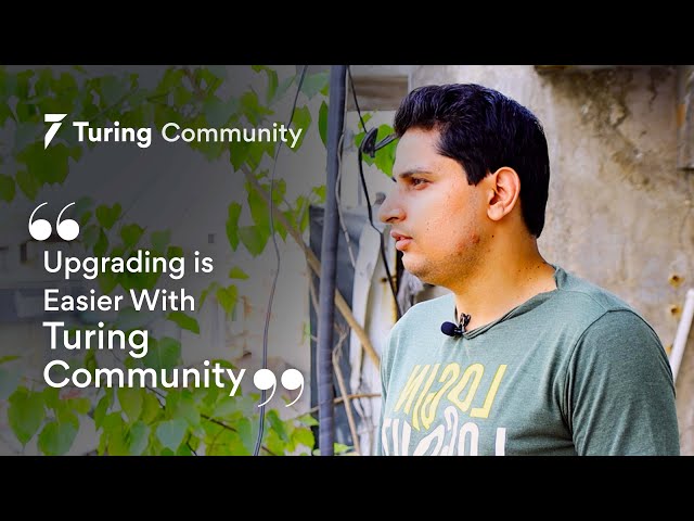 Turing Community | How a Pakistani Developer Started Networking with Elite Global Developers