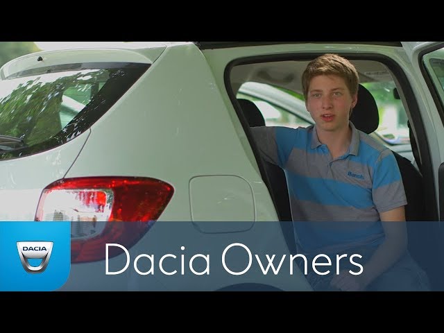 Toby and his Dacia Sandero - Dacia Day 2014 - Owner Profiles