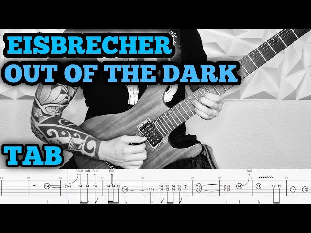 Eisbrecher - Out of the Dark ( Falco )  | Guitar Cover | TAB