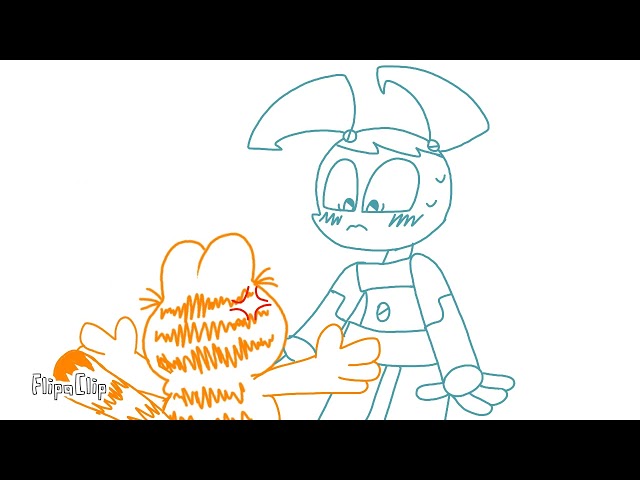 Garfield & Jenny At Dairy Queen (Nickelodeon All-Stars Brawl)