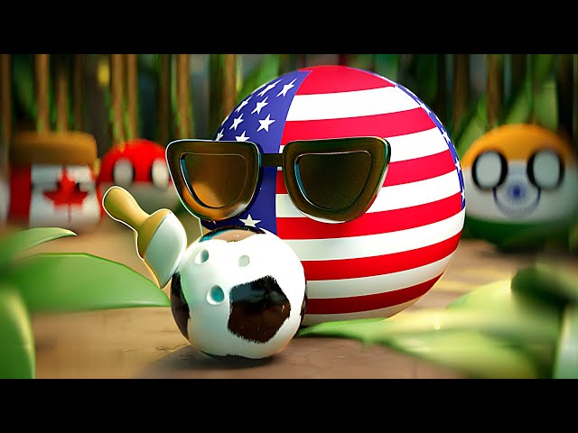 THE HEIST 3 (Part 5) | Countryballs Animation