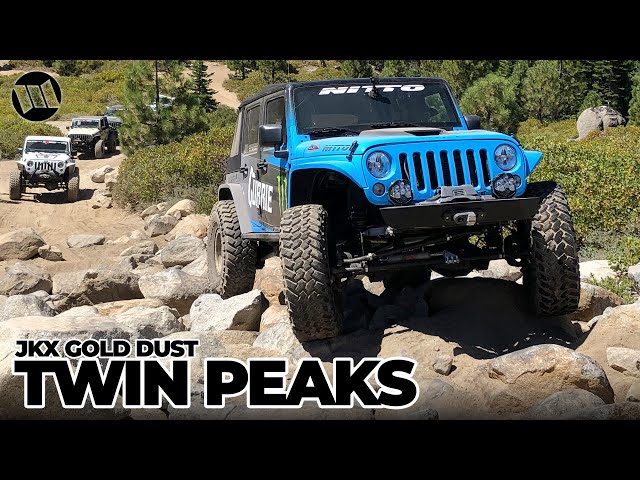 JK Experience GOLD DUST: TWIN PEAKS Jeep Wrangler Off Road Rock Crawling Adventure NITTO JKX Part 3