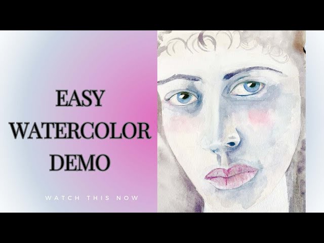 Elevate Your Painting Skills: Become a Watercolor Portrait Pro .