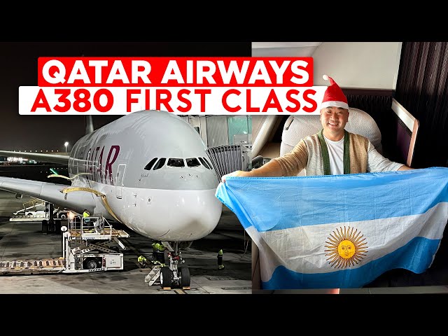 Qatar Airways A380 First Class Flight - World Cup Fever