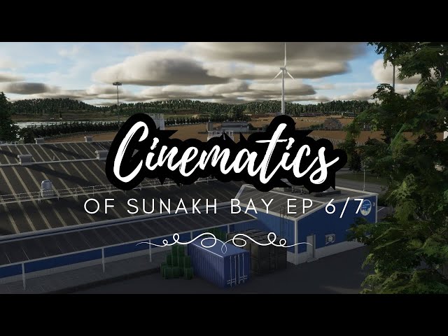 Sunakh Bay - City Progress Flyover - Cities Skylines 2