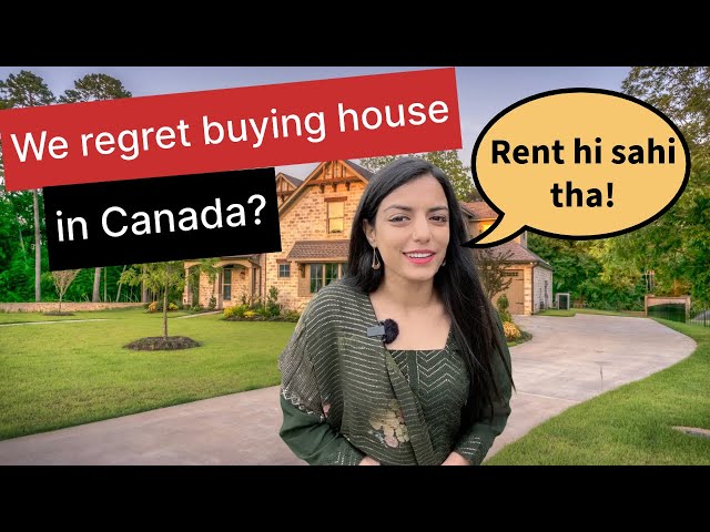 Our monthly expenses in Canada as a home owner | Do we regret buying house?