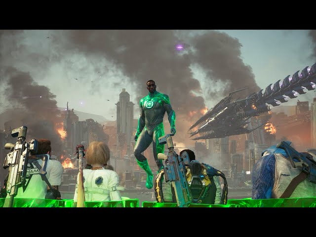 Suicide Squad: Kill the Justice League - Green Lantern Vs The Flash Fight