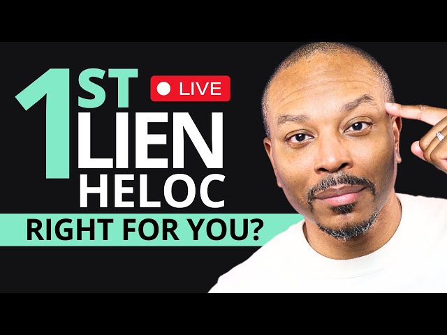 🏡 Is a First Lien HELOC Right for YOU? (What the News Isn't Saying)