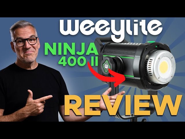 Bi Colour LED Light Review - Weeylite Ninja 400 II