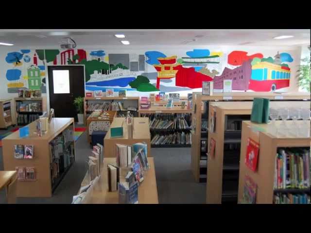 Library Mural Painting Timelapse (YIS)