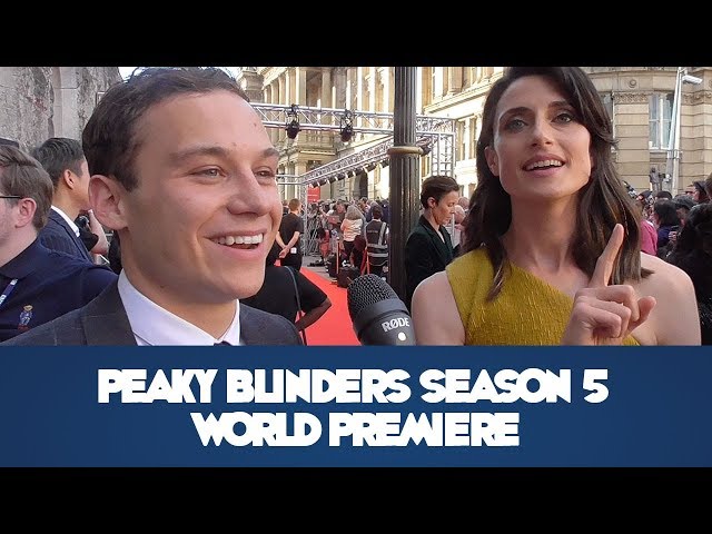 Peaky Blinders Season 5 Birmingham World Premiere - Red Carpet Interviews