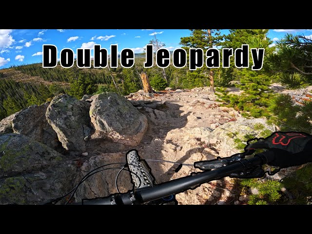 THIS TRAIL IS WHY I WEAR SHIN GUARDS | Double Jeopardy at Trestle