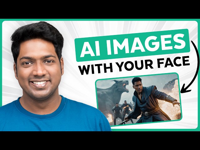 How to Create AI Images with a FACE 😎