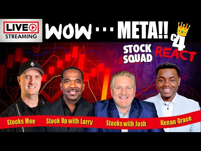 META Earnings Reaction | Big Tech Sell Off | Stock Squad