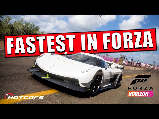 Ranking The Fastest Cars In Forza Horizon 5