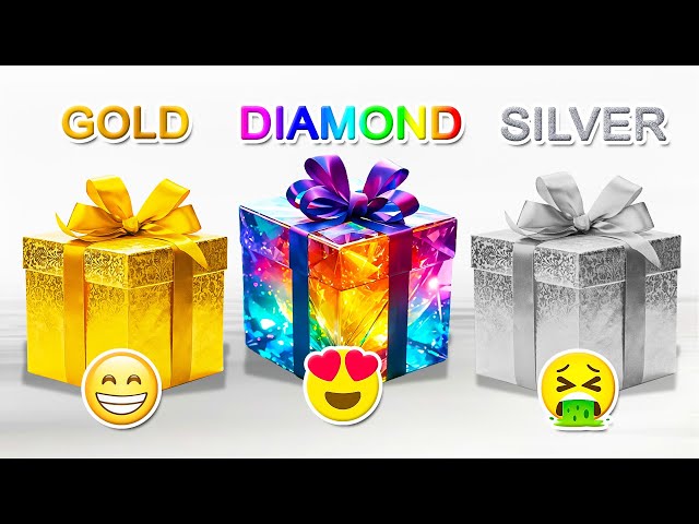 Choose Your Gift 🎁 Gold 🧈, Diamond 💎 or Silver 🔘 | Pick One, Kick One