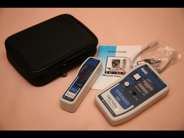 TRENDnet Cable Tester 10100 COAX and TP ( TC-NT2 ),Unboxing & Hands-On