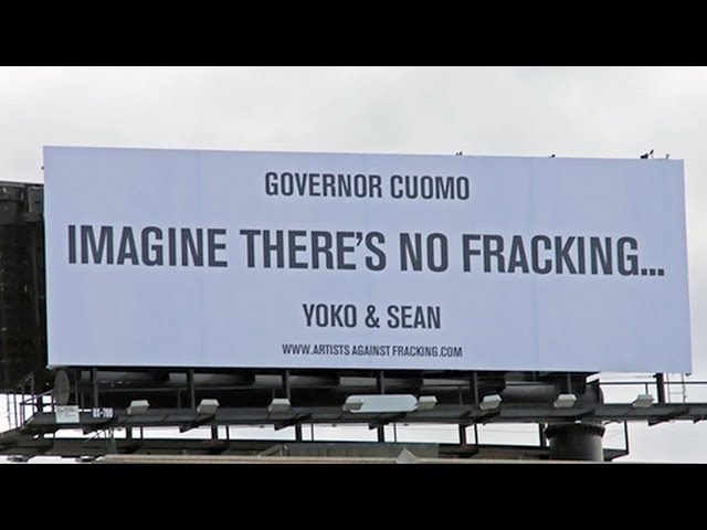 Yoko Ono and Artists Against Fracking Find Out What Fracking Has Done to Pennsylvania