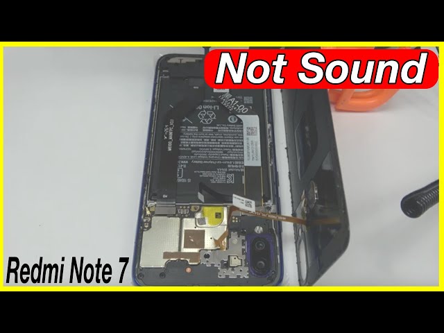 Xiaomi Redmi Note 7 Speaker Replacement