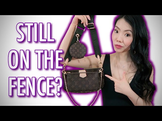 LOUIS VUITTON MULTI POCHETTE ACCESSOIRES Review, What's in my Bag & 9 Ways to Wear | FashionablyAMY