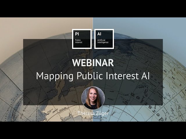 Webinar | Mapping Public Interest AI