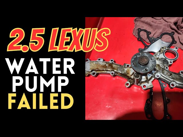 Lexus IS250 How to Replace Water Pump