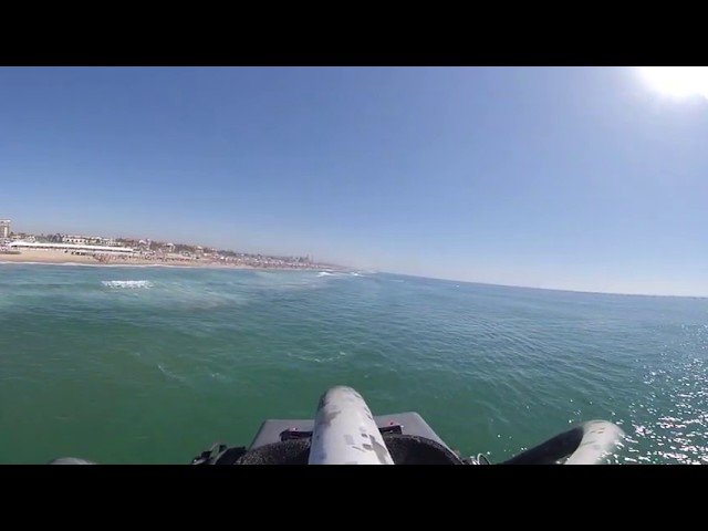 David Mayman from JetPack Aviation flying at the Great Pacific Airshow. 360 VR