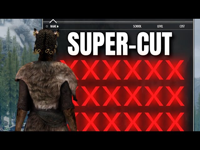 Skyrim, but I only have One Inventory Slot (SUPER-CUT)