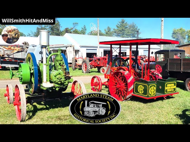 Maryland Steam Historical Society 2023 International Harvester Steam Show #willsmithhitandmiss