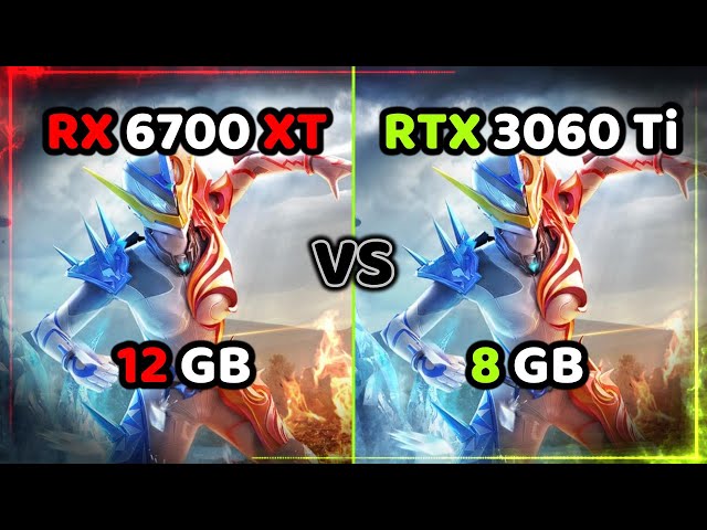 RX 6700 XT vs RTX 3060 Ti: Benchmark and Performance Comparison!