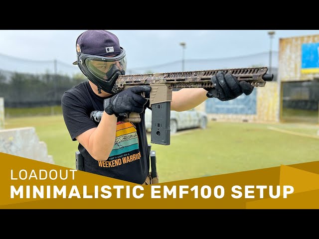 Paintball Setup: EMF100 Minimal / CQB Setup