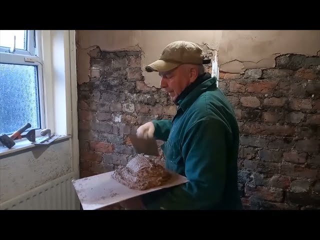 Old school plastering