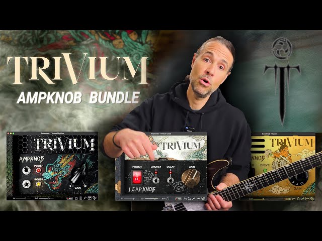 🎸Checking out the new Trivium Ampknob Bundle!