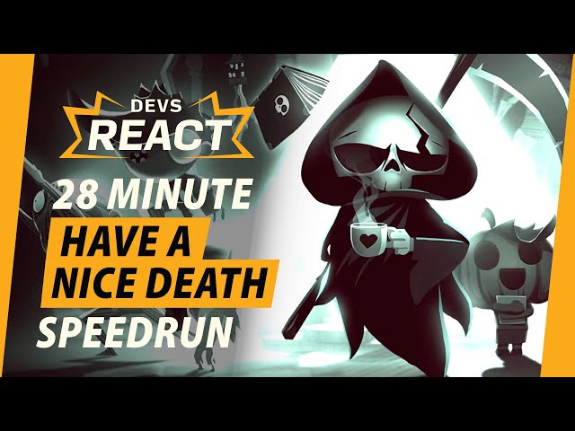 Have a Nice Death Developers React to 28 Minute Speedrun