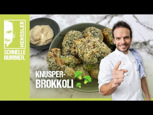 Schnelles Knuspriger Brokkoli aus dem Ofen Rezept von Steffen Henssler | Günstige Rezepte