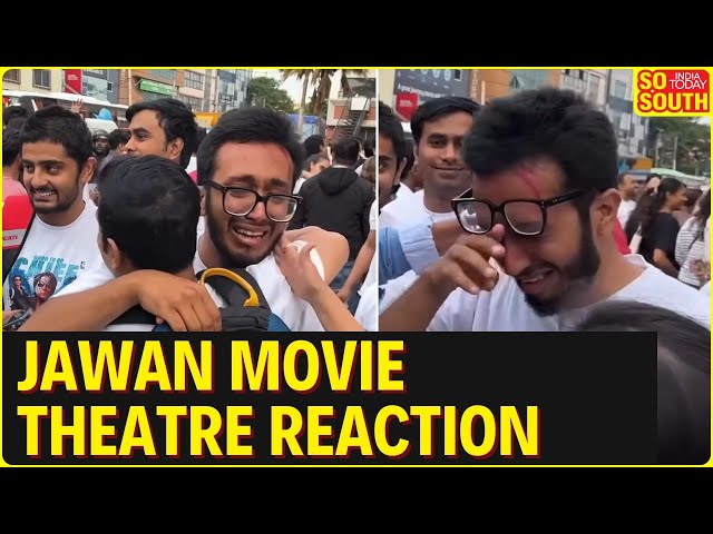 SRK Fan Crying I Jawan Theatre Reaction I Public Response | Shah Rukh Khan I SoSouth