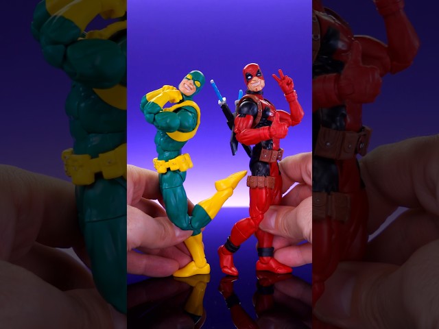 Quick Look at the Marvel Legends Deadpool & Hydra Bob 2 Pack! Review on the Way! #Marvel #Deadpool