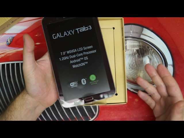 Samsung Galaxy Tab 3 7.0 Unboxing