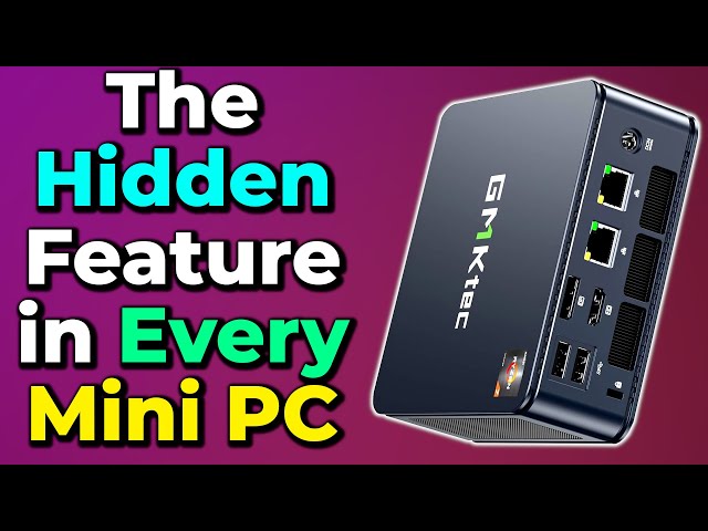 The Mini PC Feature No One Talks About | GMKtec M5 Mini PC
