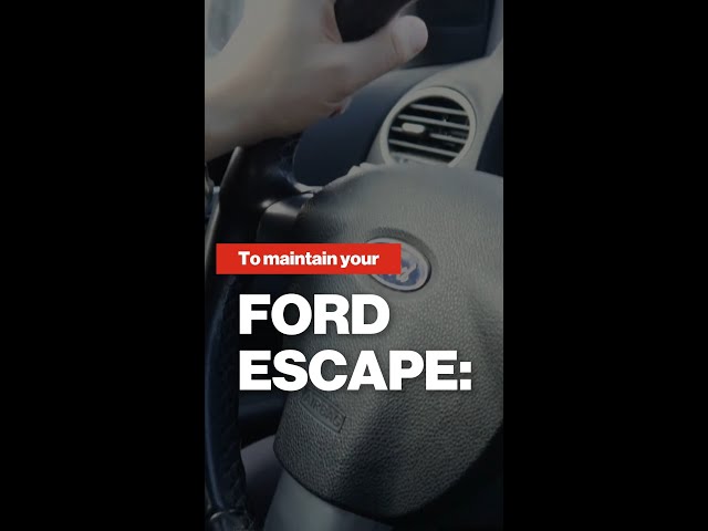 4 Tips For Maintaining Your Ford Escape