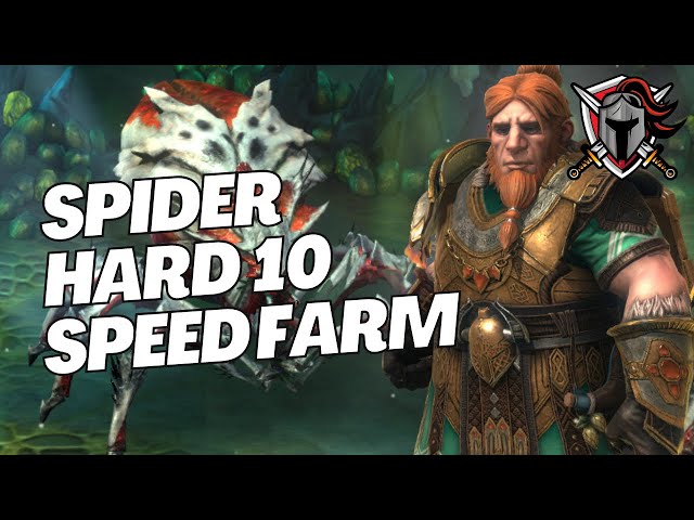 SPIDER HARD 10 SPEED TEAM - Using Gnut for a speed farm with low turns | Raid: Shadow Legends