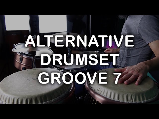 Alternative Drums And Percussions Set - Groove 7