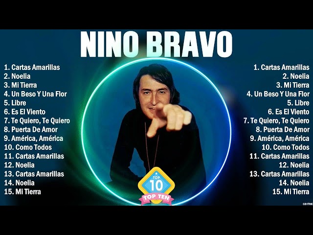 Nino Bravo Exitos 2024 - Mejor Canción 2024 - Álbum Completo Más Popular