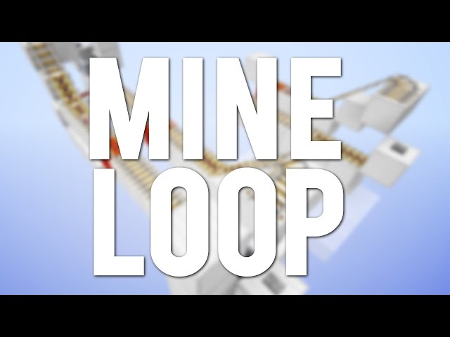 Minecraft: The Minecart Mine Loop System [Day 8]