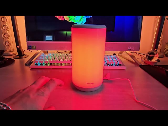 Unboxing & Vibes Govee Aura Table Smart Lamp