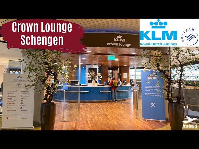 KLM CROWN LOUNGE AMSTERDAM SCHIPHOL (SCHENGEN) | BUSINESS CLASS LOUNGE REVIEW | SKYTEAM ELITE PLUS