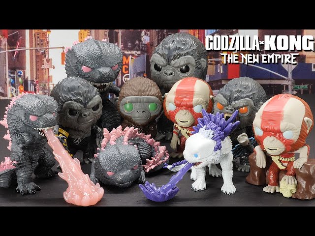 Unboxing EVERY Godzilla X Kong Toy (The New Empire Merch) Funko Pop