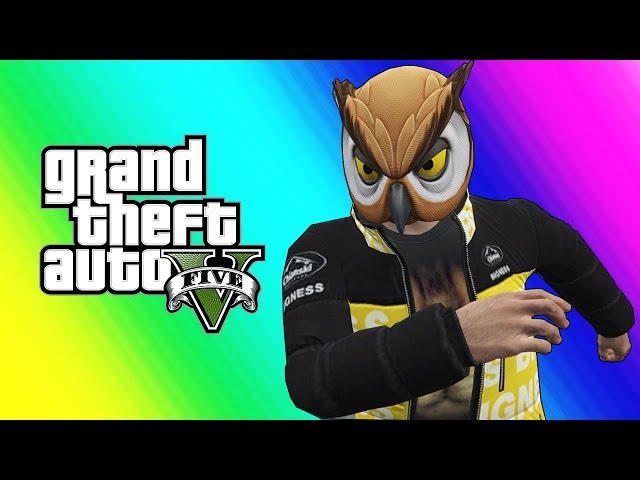 GTA 5 Online Funny Moments - Flying Cars, Ramp Cars, and Rocket Cars!