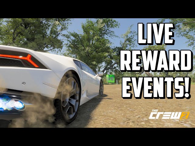 The Crew 2 How to Find Live Reward Events!