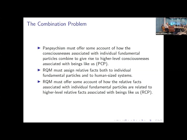 The Combination Problem for Relational Quantum Mechanics - Dr. Emily Adlam